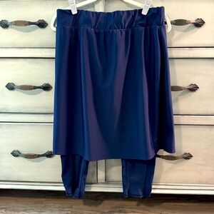 Navy Blue MOD Sportskirt w/leggings SZ. XL